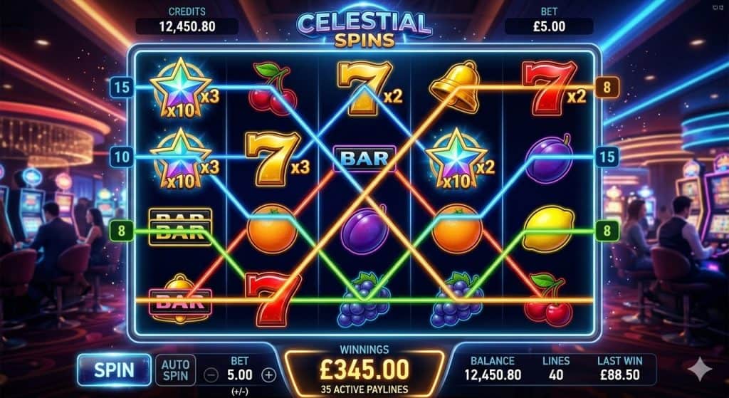 Cara memahami sistem paylines dalam permainan slot