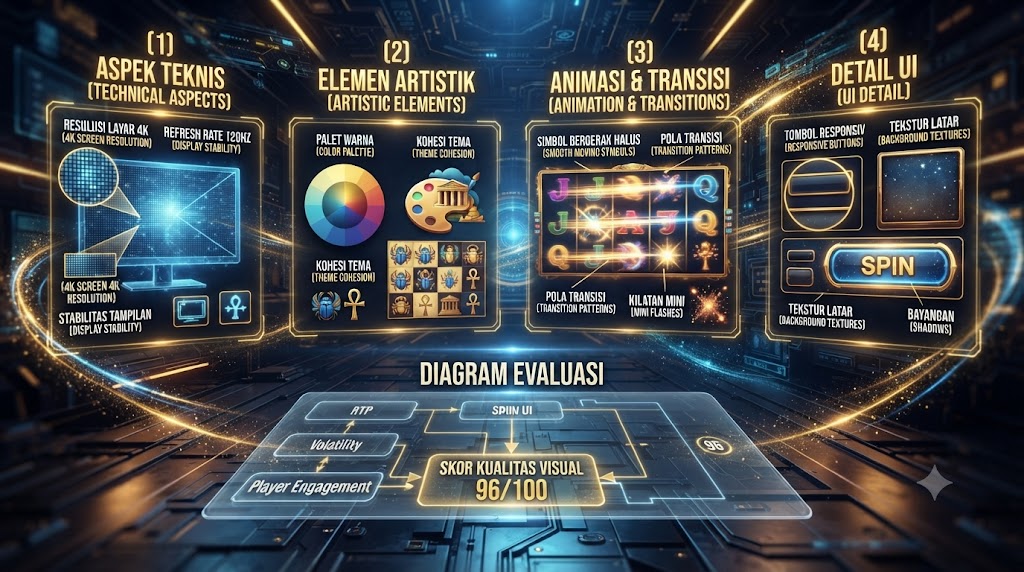 Strategi mengevaluasi kualitas visual permainan slot digital